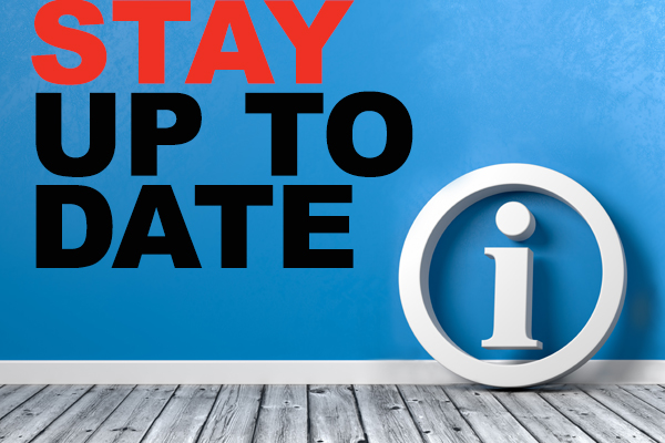 Stay Up To Date
